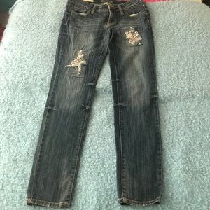 Women jeans DECREE size 7 super skinny
